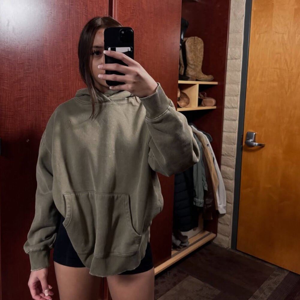 Olive Green Hoodie